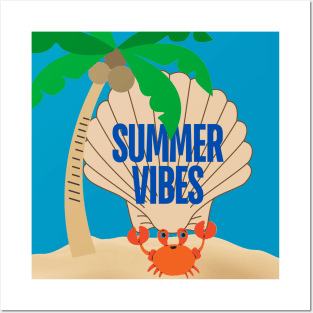 Summer Vibes Design Posters and Art